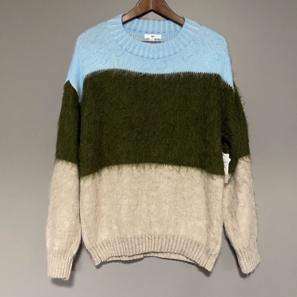 BP. Oversize Brushed Striped Pullover - Picture 3 of 6